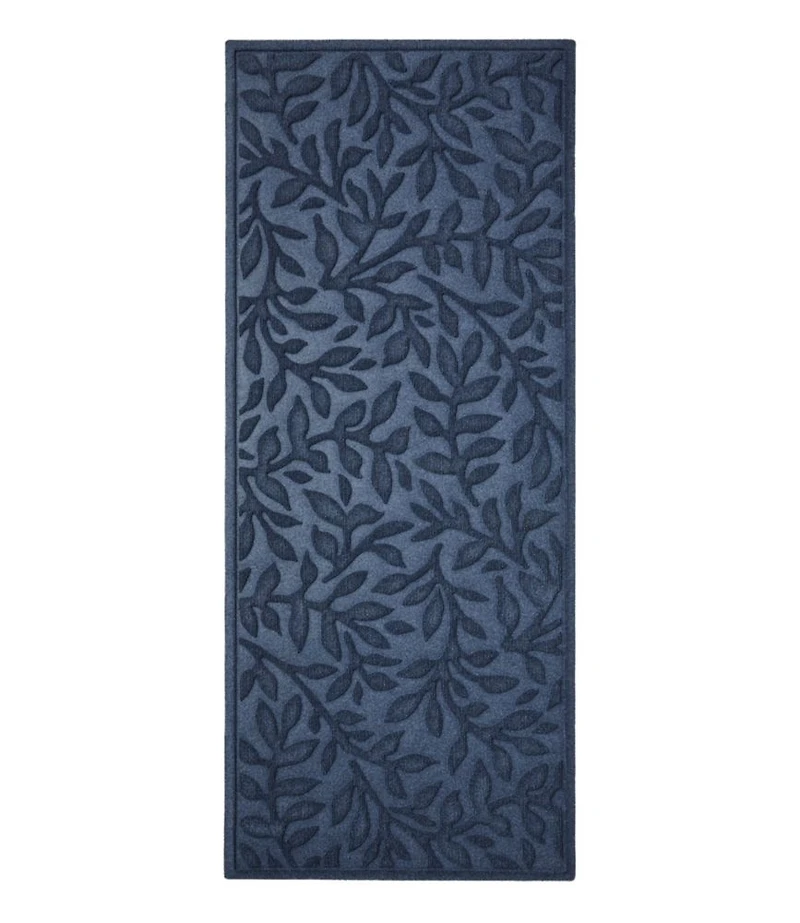 Heavyweight Recycled Waterhog Mat Runner, Woodland Leaf