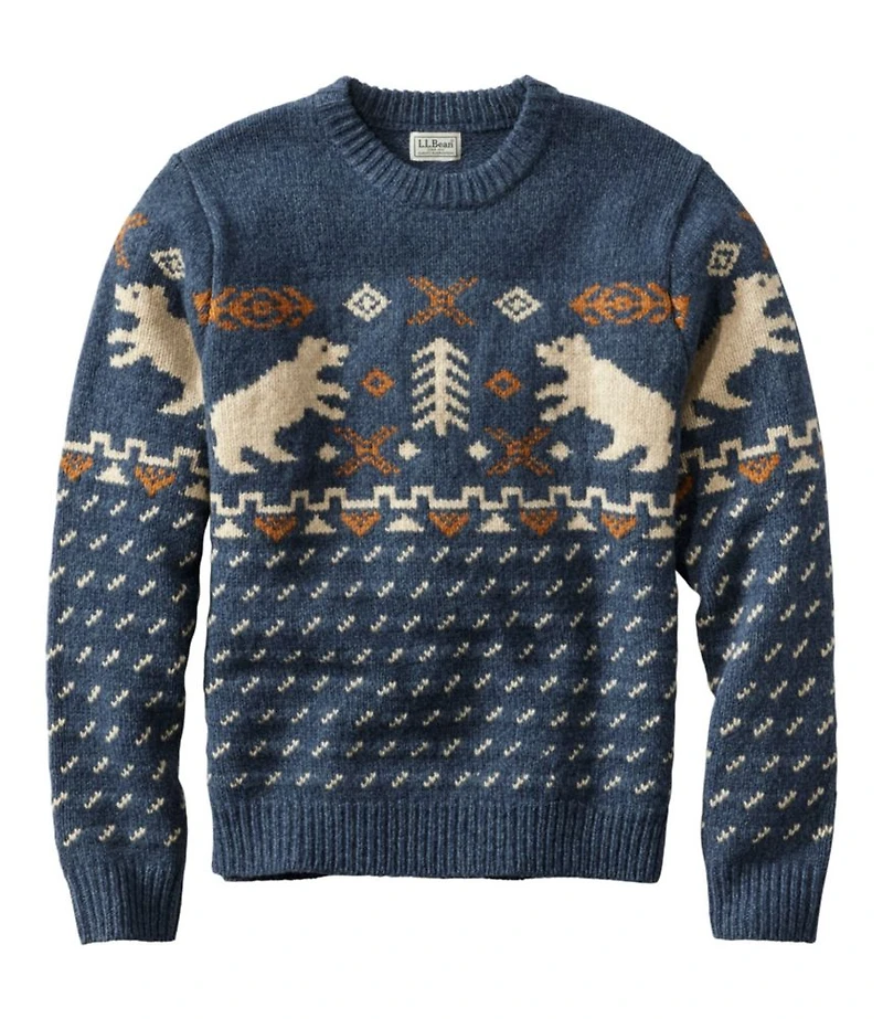 Men's Bean's Classic Ragg Wool Sweater, Crewneck