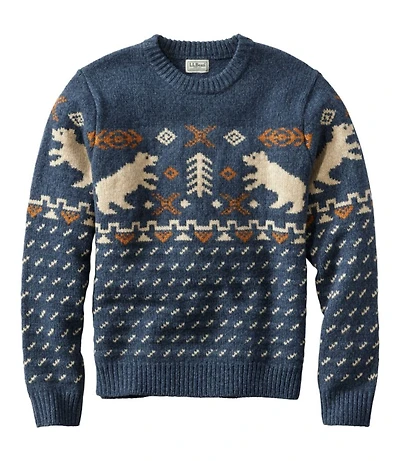 Men's Bean's Classic Ragg Wool Sweater, Crewneck