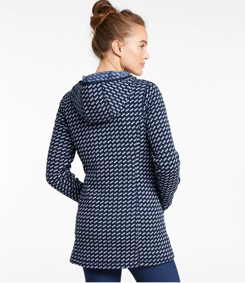 Women's L.L.Bean Sweater Fleece Coat, Print