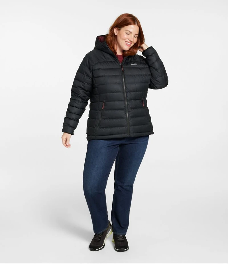 Women's Bean's Down Hooded Jacket