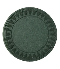 Recycled Waterhog Holiday Tree Mat, Trees