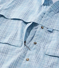 Men's Tropicwear Shirt, Plaid Short-Sleeve