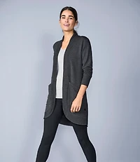 Women's SoftFlex Long Open Cardigan