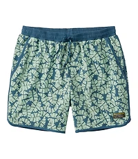 Men's All-Adventure Swim Shorts, Print, 7"