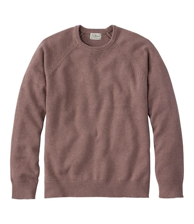 Men's Wicked Soft Cotton/Cashmere Sweater, Crewneck