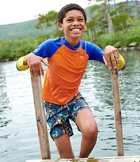 Kids' Sun-and-Surf Swim Shirt