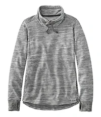 Women's L.L.Bean Cozy Mixed-Knit Pullover, Marled