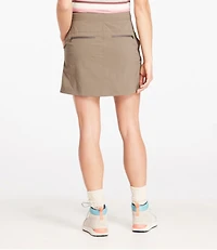 Women's Water-Repellent Comfort Trail Skort, Mid-Rise