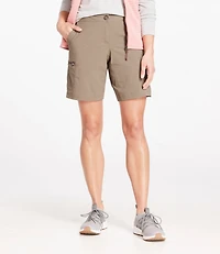 Women's Water-Repellent Comfort Trail Shorts, Mid-Rise