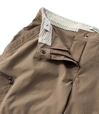 Women's Water-Repellent Comfort Trail Shorts, Mid-Rise