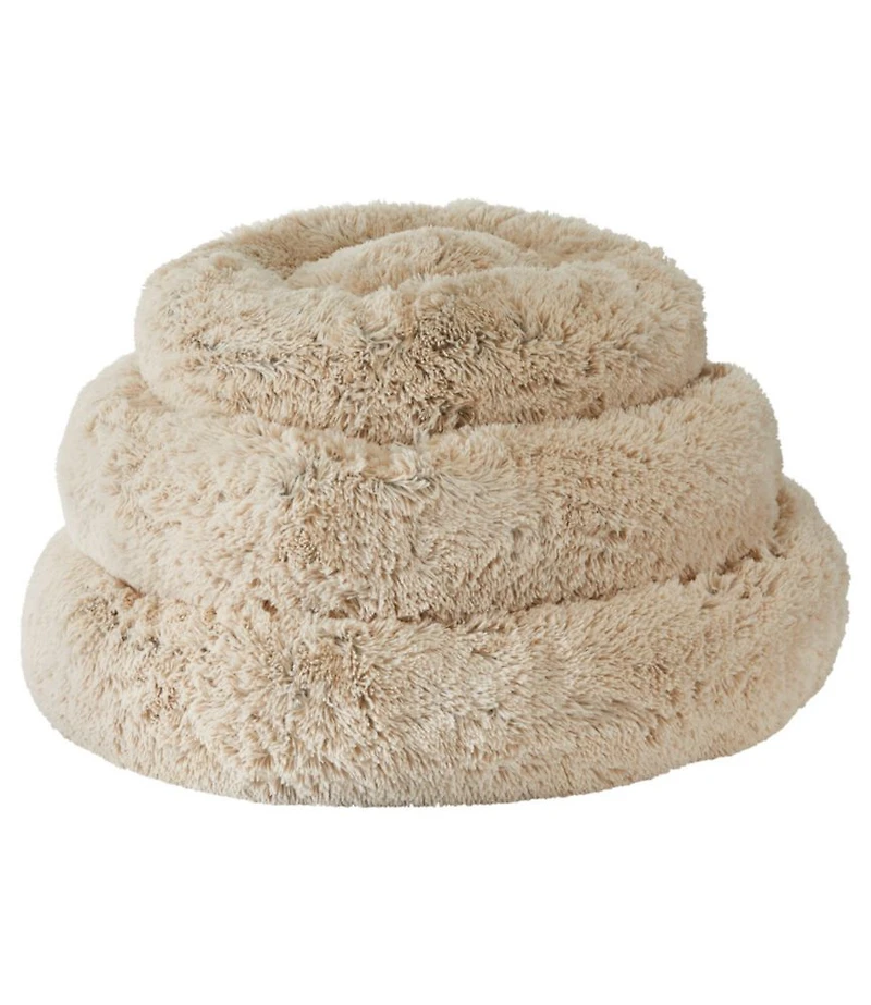 Plush Cuddler Dog Bed