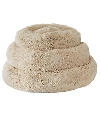 Plush Cuddler Dog Bed