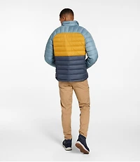 Men's Bean's Down Jacket, Colorblock