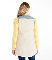 Women's Bean's Sherpa Fleece Long Vest