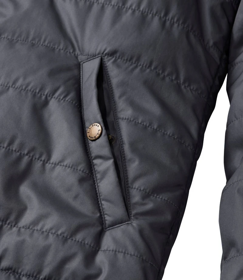 Men's Mountain Classic Puffer Hooded Jacket, Colorblock