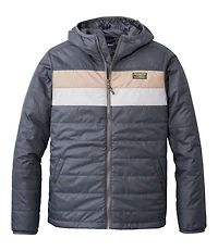 Men's Mountain Classic Puffer Hooded Jacket, Colorblock