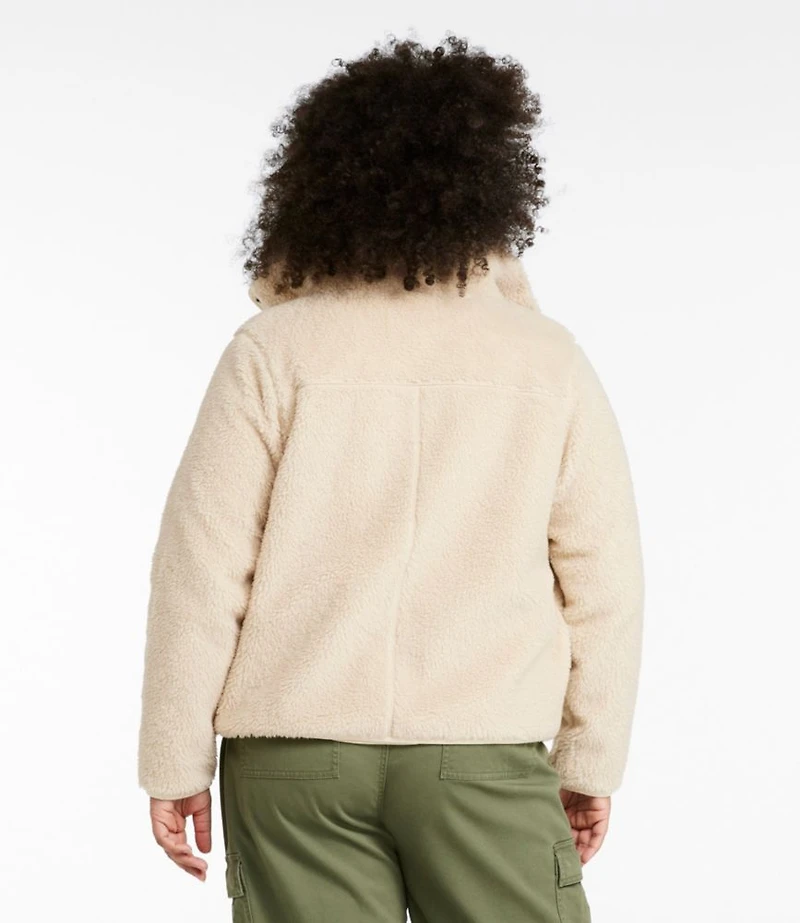 Women's Bean's Sherpa Fleece Jacket