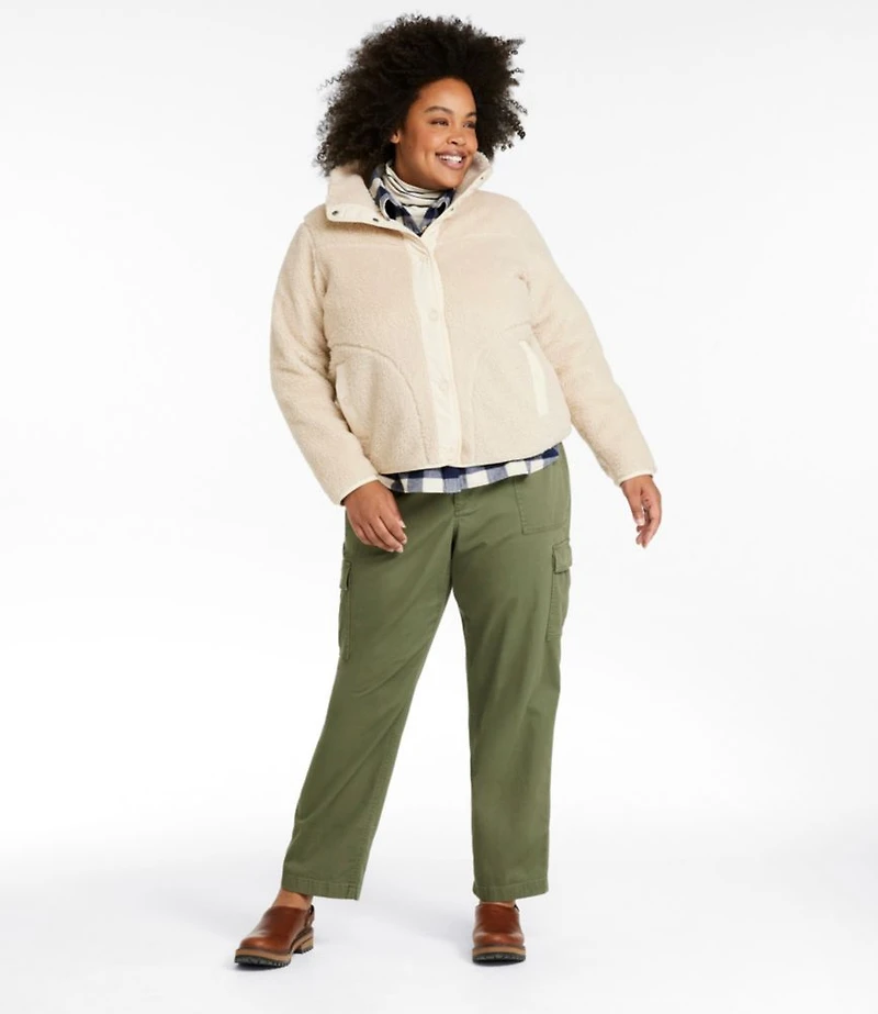 Women's Bean's Sherpa Fleece Jacket