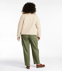 Women's Bean's Sherpa Fleece Jacket