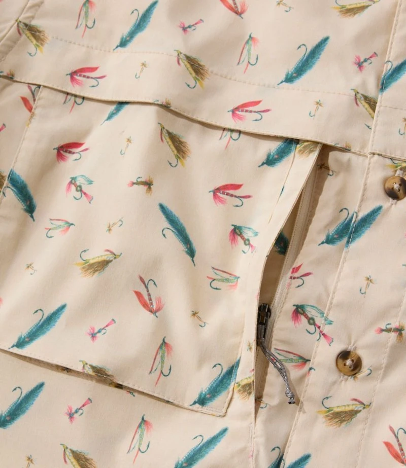 Men's Tropicwear Shirt, Short-Sleeve Print