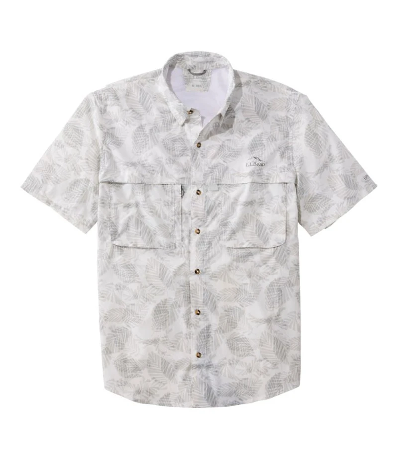 Men's Tropicwear Shirt, Short-Sleeve Print