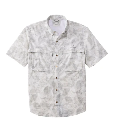 Men's Tropicwear Shirt, Short-Sleeve Print