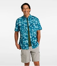 Men's Tropicwear Shirt, Short-Sleeve Print