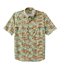 Men's Tropicwear Shirt, Short-Sleeve Print