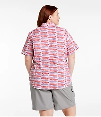 Women's Tropicwear Shirt, Short-Sleeve Print