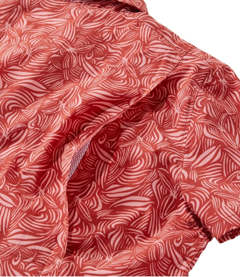 Women's Tropicwear Shirt, Short-Sleeve Print
