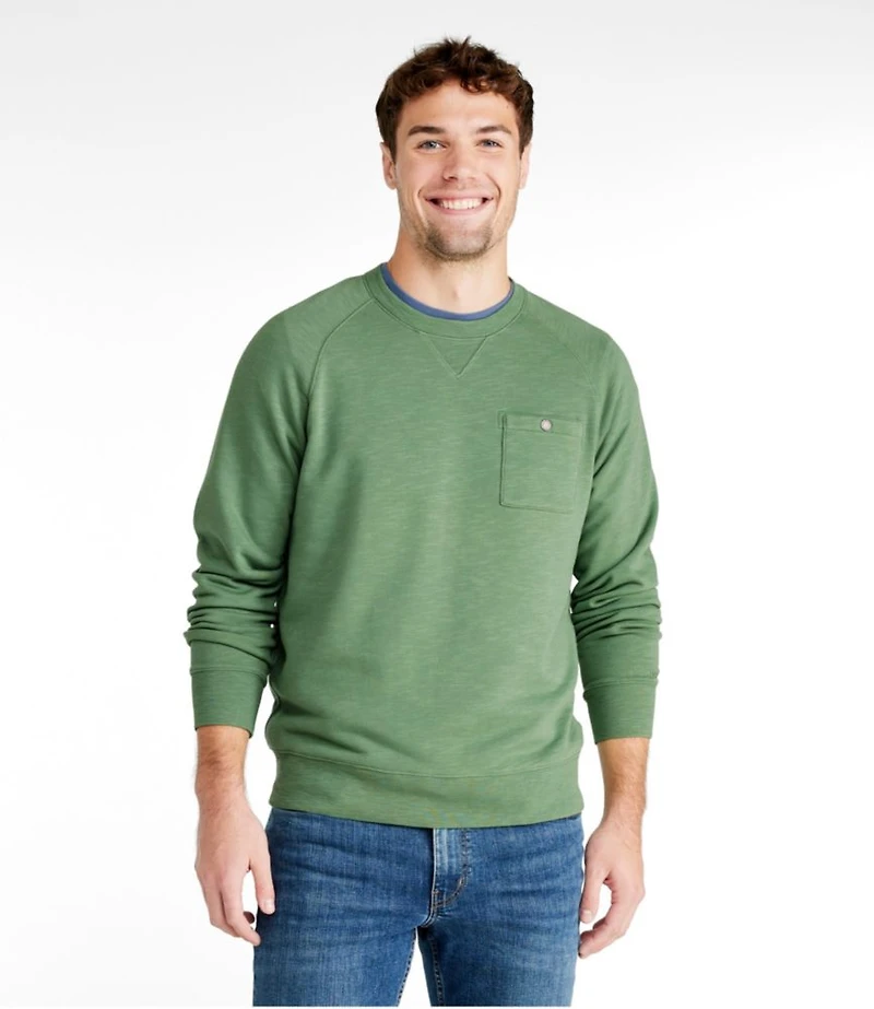 Men's Lakewashed Cotton Crewneck