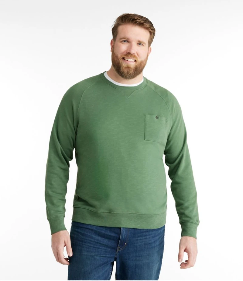 Men's Lakewashed Cotton Crewneck