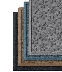 Recycled Waterhog Dog Mat, Scattered Paws