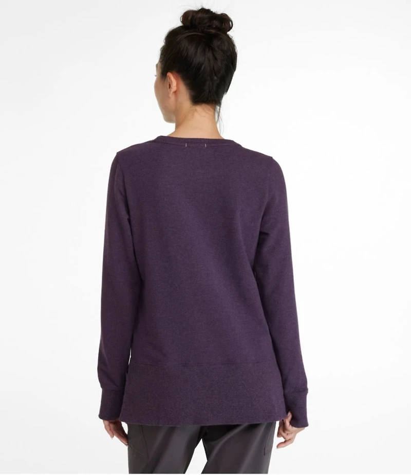 Women's L.L.Bean Cozy Sweatshirt, Split-Hem