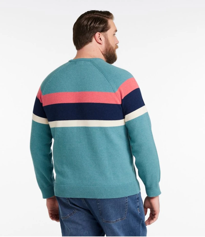 Men's Wicked Soft Cotton/Cashmere Sweater, Crewneck
