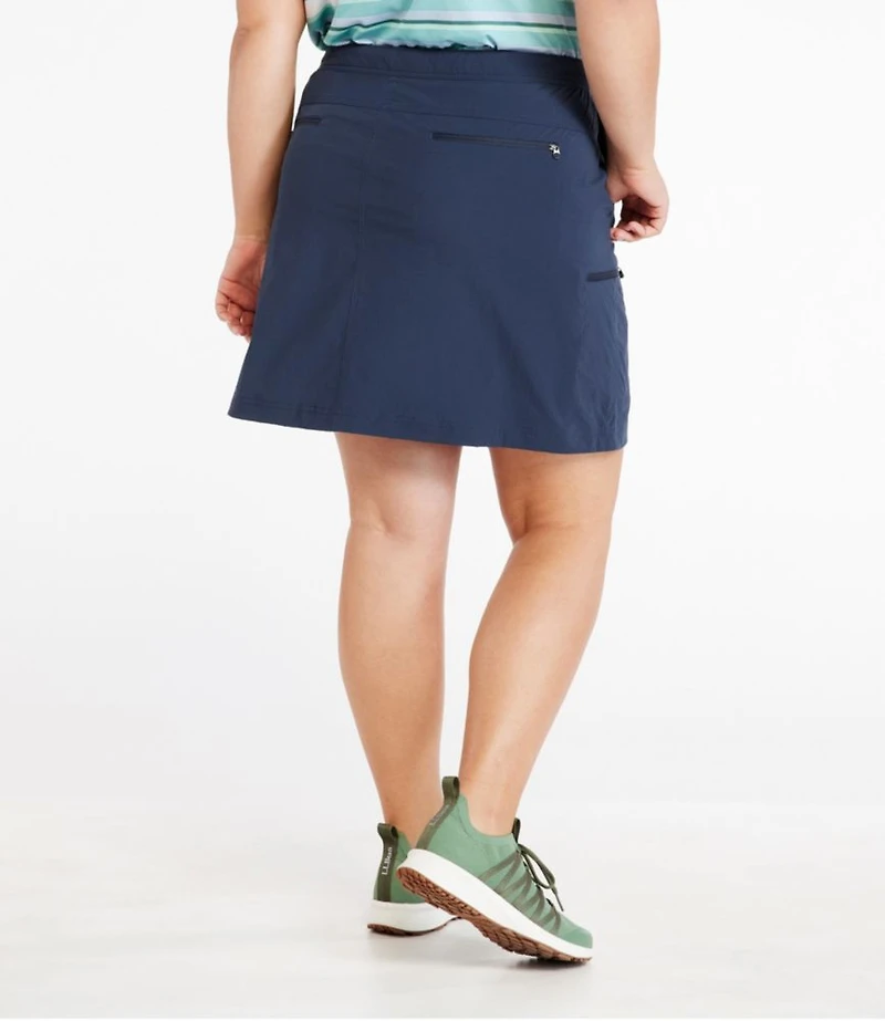 Women's Water-Repellent Comfort Trail Skort, Mid-Rise
