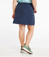Women's Water-Repellent Comfort Trail Skort, Mid-Rise