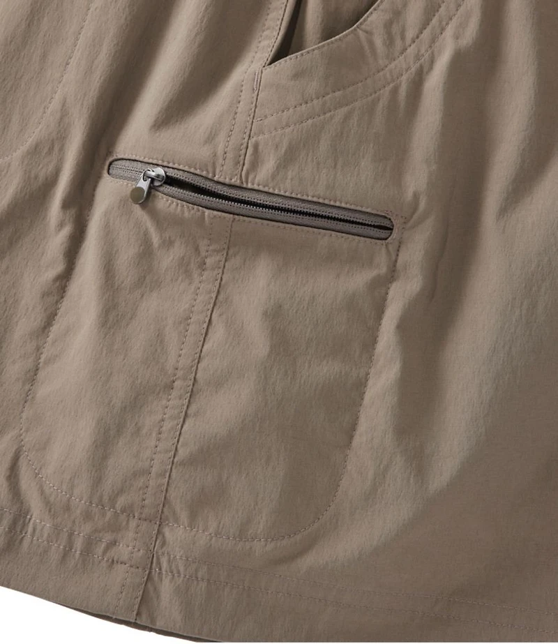 Women's Water-Repellent Comfort Trail Skort, Mid-Rise