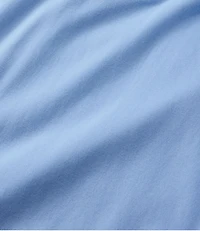 Women's Supima Cotton Nightgown, V-Neck Three-Quarter-Sleeve
