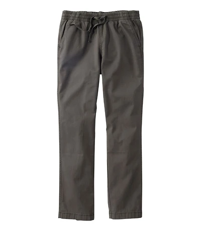 Women's Lakewashed Chino Pants, Mid-Rise Pull-On Ankle