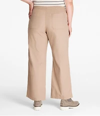 Lakewashed Pull-on Chinos, Mid-Rise Wide-Leg