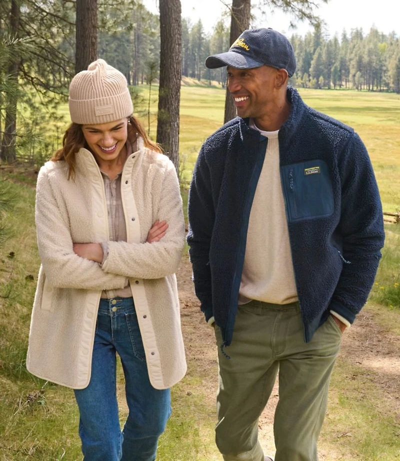 Men's Bean's Sherpa Fleece Jacket