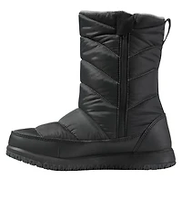 Women's Ultralight Quilted Insulated Boots, Tall Side-Zip