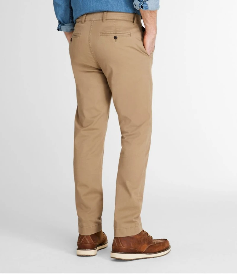 Men's Lakewashed® Stretch Khakis, Slim Fit, Straight Leg