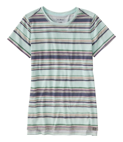 Women's Everyday SunSmart® Tee, Short-Sleeve Stripe