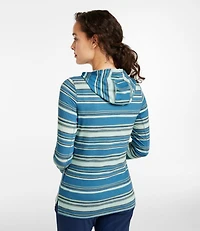 Women's Everyday SunSmart® Hooded Pullover, Long-Sleeve Stripe