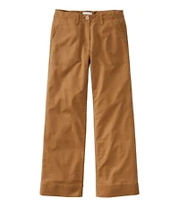 Women's Signature Utility Pants, Mid-Rise Wide-Leg Ankle-Length