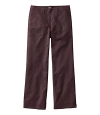 Women's Signature Utility Pants, Mid-Rise Wide-Leg Ankle-Length