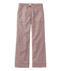 Women's Signature Utility Pants, Mid-Rise Wide-Leg Ankle-Length